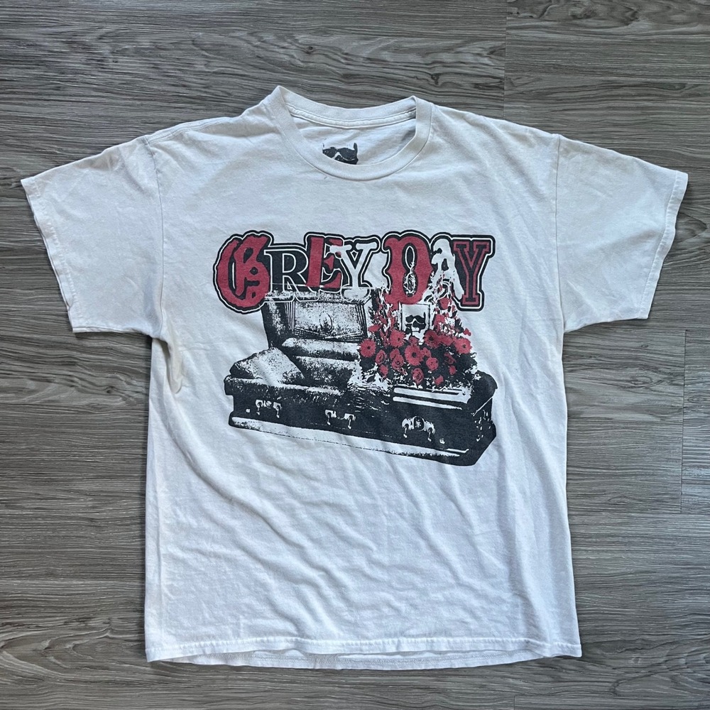 Suicideboys Grey Day 2022 Third Tour To Hell White Graphic T-Shirt Mens L G59